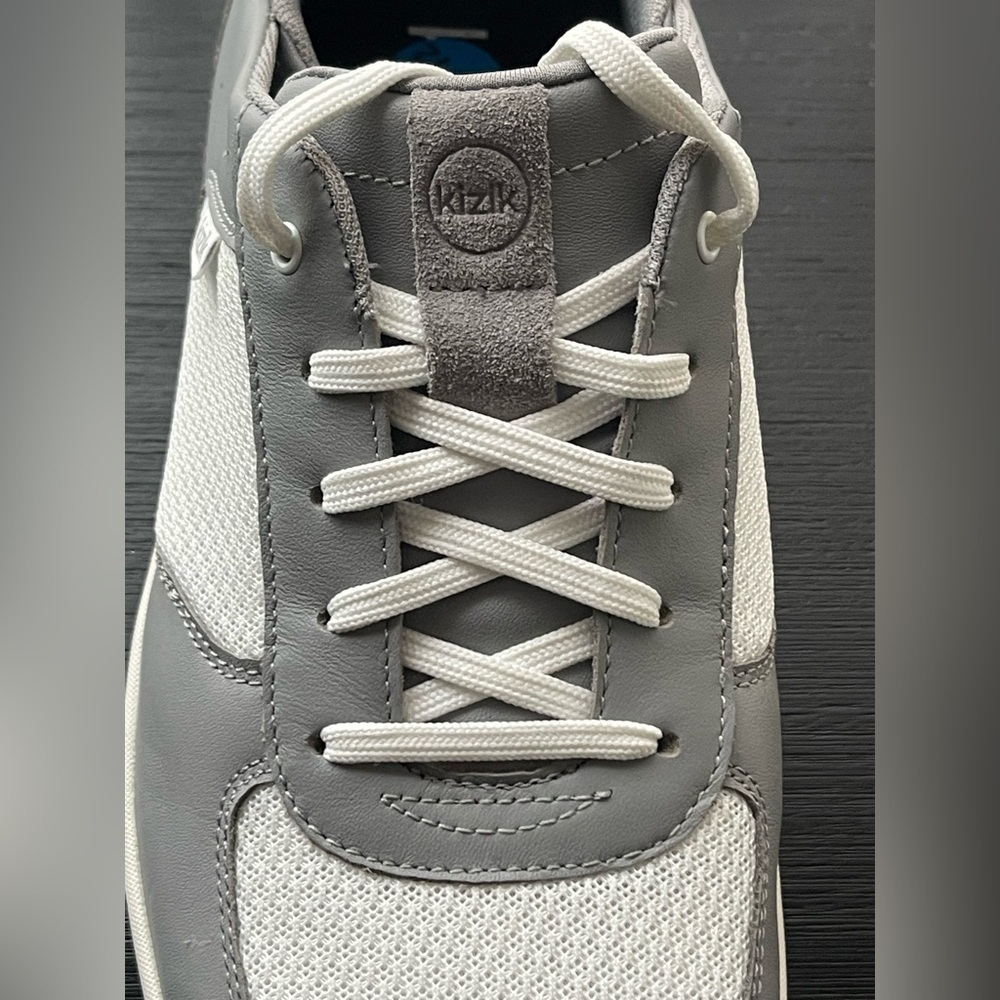 Kizik Men’s Gray and White Sneakers New size 11.5 men U.S. - Picture 9 of 16